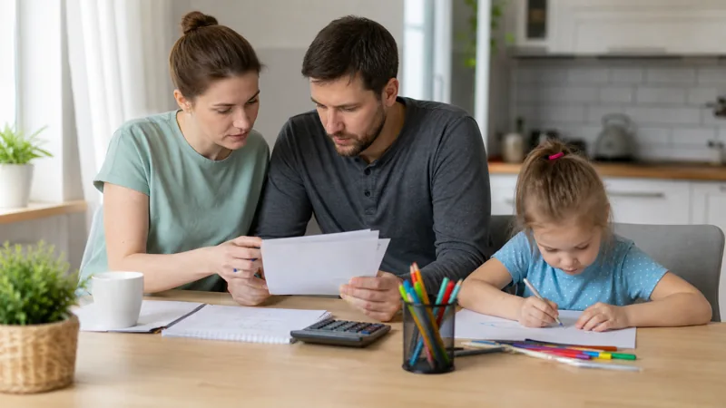 Родители готовят документы и план действий для социального контракта
